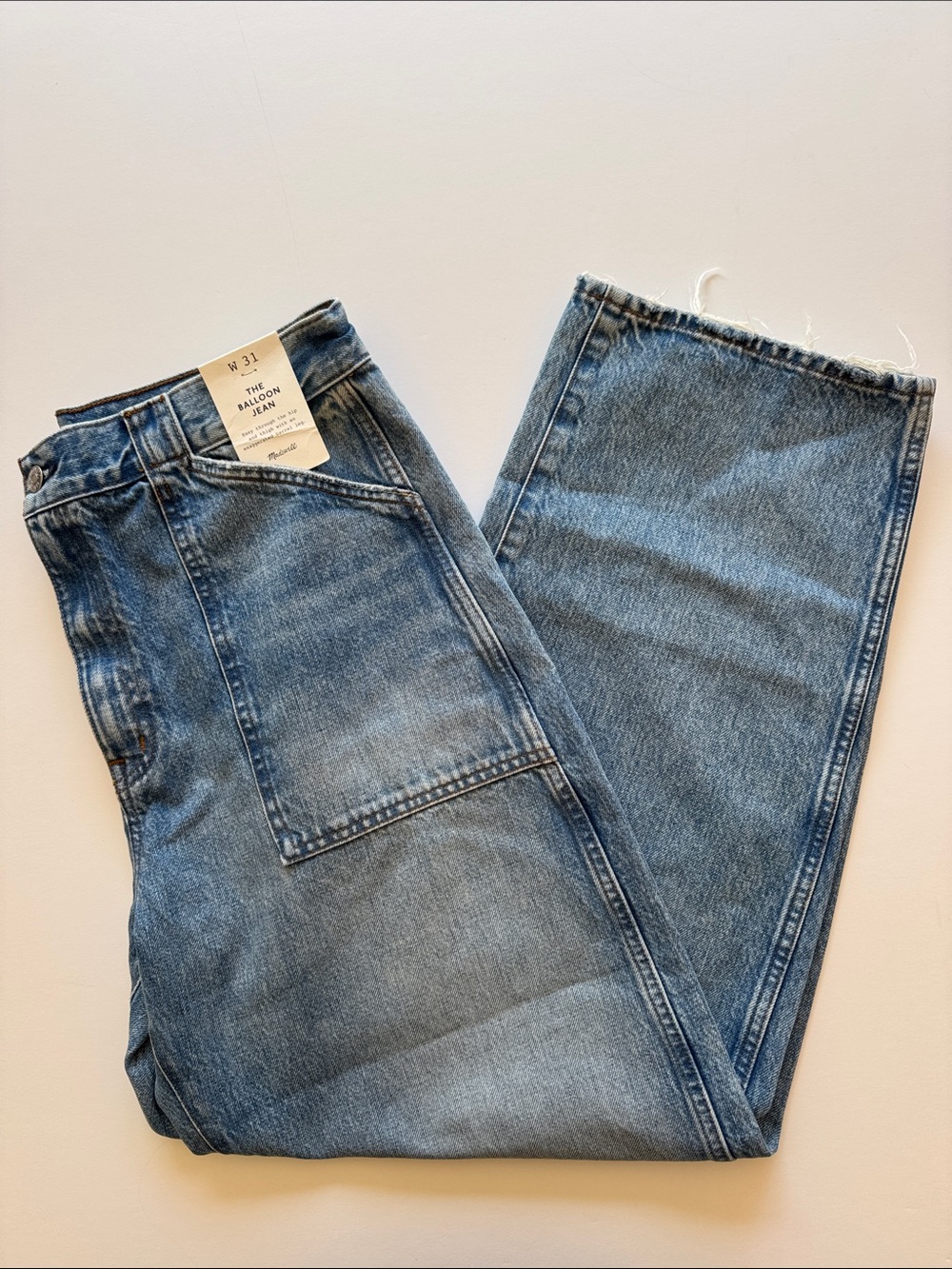 Madewell The Balloon Jean in Raebrook Wash - Picture 5 of 10